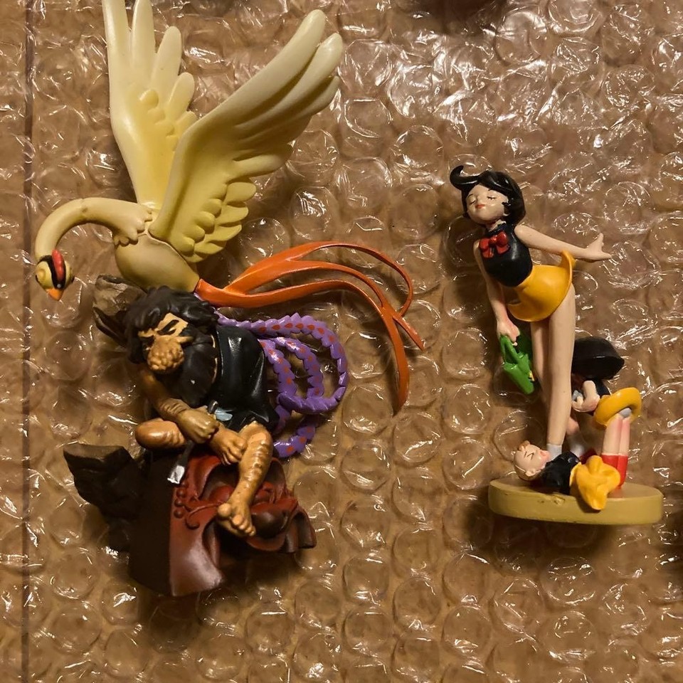 Figurine Miniature Jungle Emperor Leo (Kimba) - Kaiyodo / Tezuka - Occasion