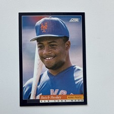 Score 1994 Butch Huskey Rookie Prospect #605 New York Mets Baseball MLB Card. rookie card picture