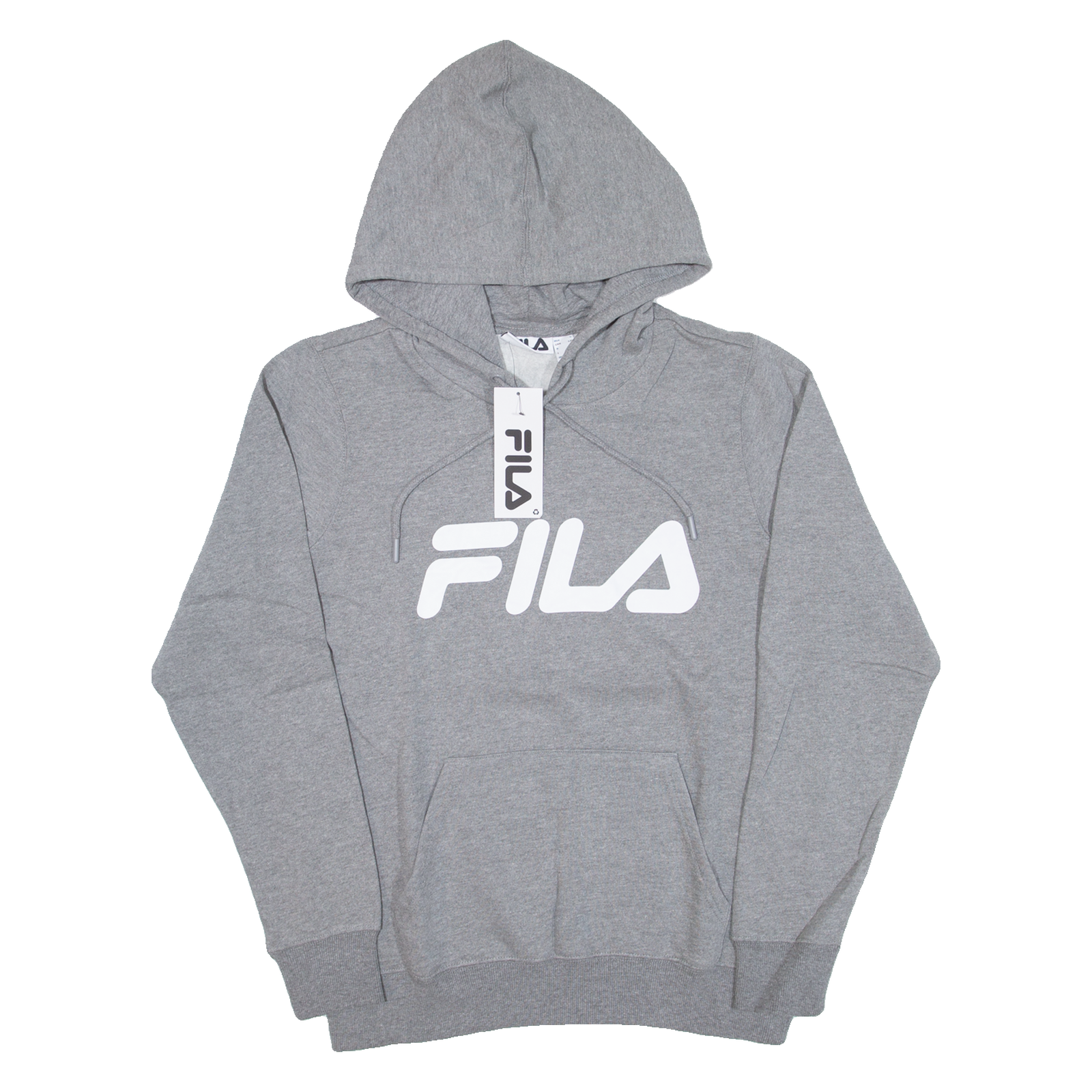 Felpa con cappuccio FILA donna grigia UK 14