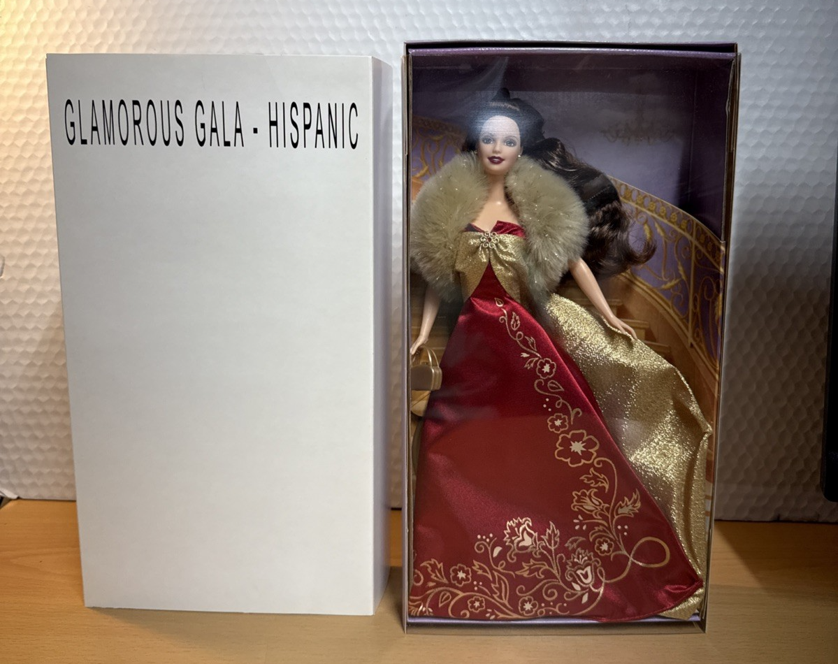 バービー人形GLAMOROUS GALAグラマスレア　新品未使用 Mattel Glamorous Gala Barbie Hispanic 2003 B2724 New | eBay