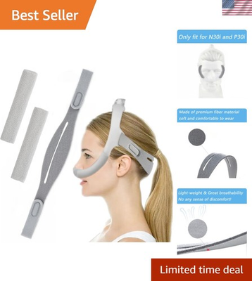 #ad #ad Adjustable CPAP Headgear Strap with 2 Covers Reduces Face Pressure Effectively $19.99