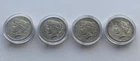 Peace Silver Dollar 4 Coin Lot - 1922-1925 90% Silver
