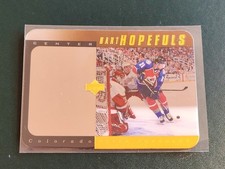 1996-97 Upper Deck Hart Hopefuls Gold 20/100 Peter Forsberg 