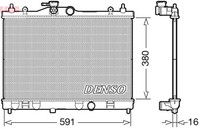 Denso MotorküHler WasserküHler DRM46040 FüR Cube Z12 Nissan F15 Juke 16V
