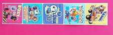 STICKERS: 5 paw patrol pupstruction dog Stickers, 2.5" x 2.5" each, Party Favors