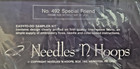 Vintage Needles n Hoops Cross Stitch Kit #492 Special Friend Sealed Pkg — photo 3