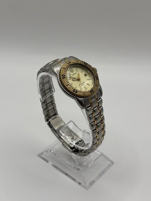 Vintage SEIKO Scuba 200m Diver 3E25-2010 Quartz Women's Watch Japan