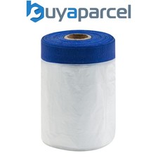 Draper 09662 ROLLINGDOG PAINTERS-SHIELD 8482 Blue Pretaped Masking Film, 33m x 5