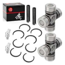 2x Front & Rear driveshaft u-joint For Polaris Ranger RZR Scrambler Sportsman