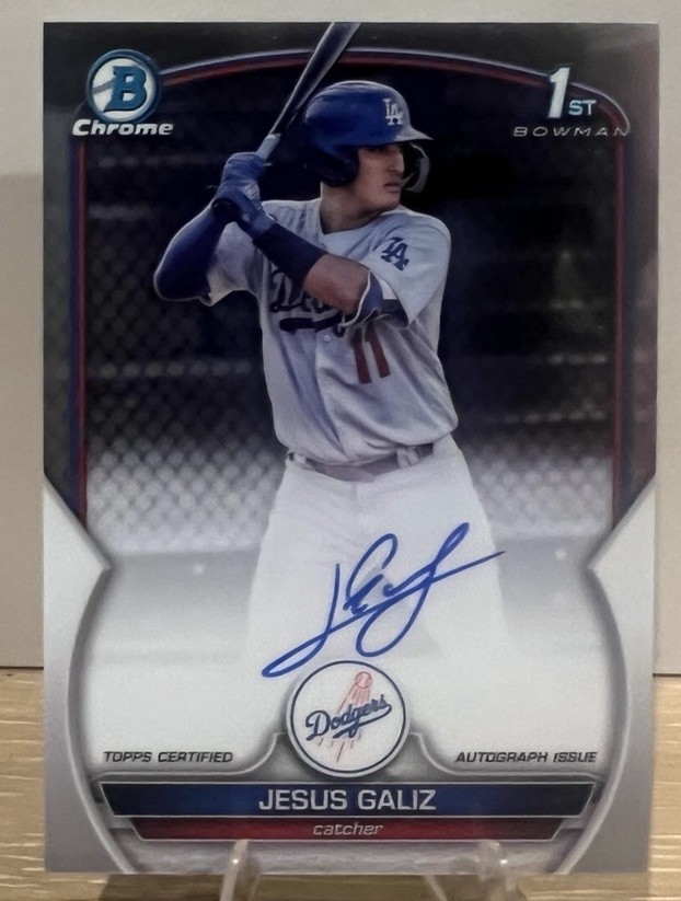 2023 Bowman Chrome - Jesus Galiz 1st Bowman Auto #CPA-JGZ (AU)