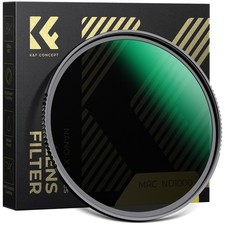 K&F CONCEPT ND1000 Filter, HD Neutral Density Lens Filter Optical Glass 37-112MM