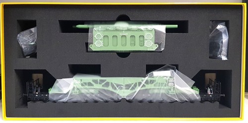 Brawa 50586, Schwerlastwagen Uaai 672.9 der DB, "Siemens", Ep. V, H0, NEU&OVP | Zustand: Neu