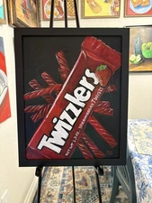 Twizzlers Licorice Candy Painting 11 X 14” Framed  Not A Print, Realism