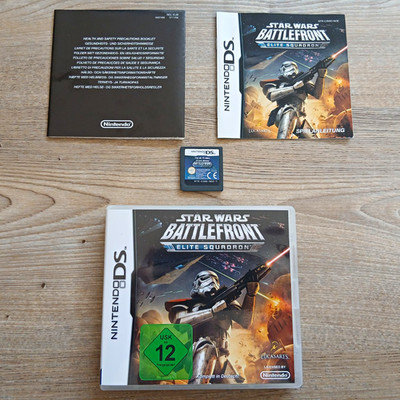 Sammelauflösung: Nintendo Star Wars Battlefront Elite Squadron DS PAL USK 12