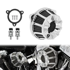 10 Spokes Air Cleaner For Harley Touring Road King 2017-2025 M8 Softail 2018-24