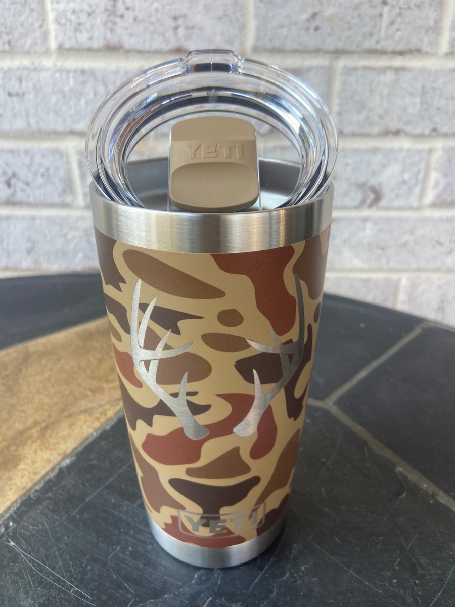 Yeti Rambler 20oz Tumbler *WETLANDS CAMO* LIMITED EDITION Custom