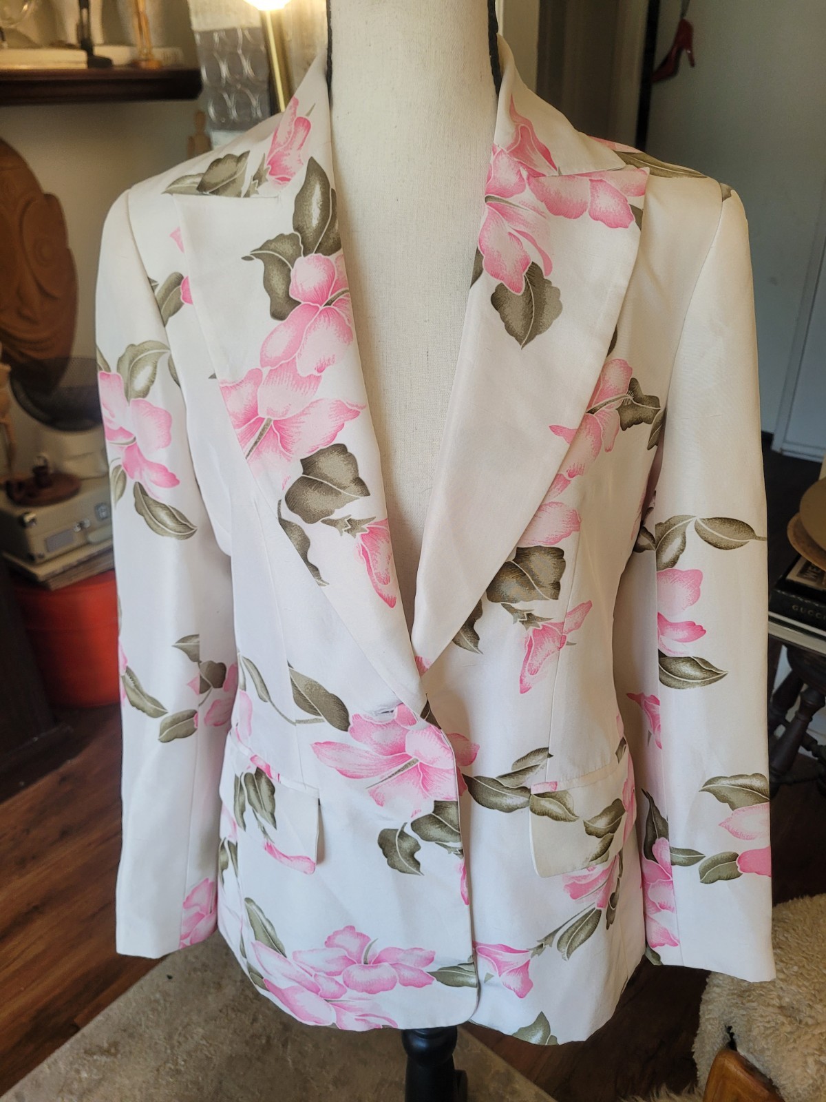 Patrick Christopher Flower Blazer - image 1