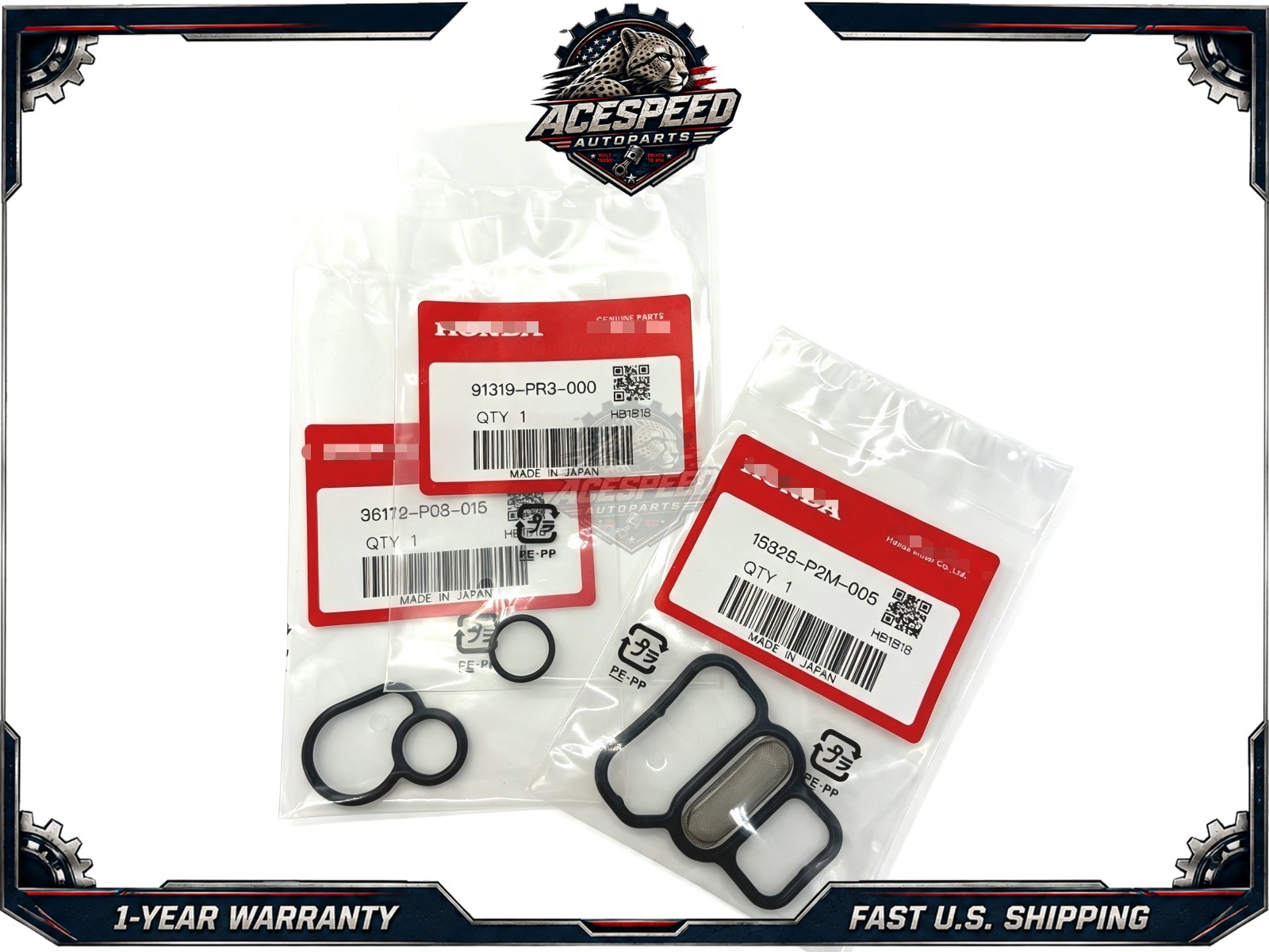  VTEC Solenoid Gasket Kit For Honda Civic D16 D17 1996‑2005 15825‑P2M‑005 