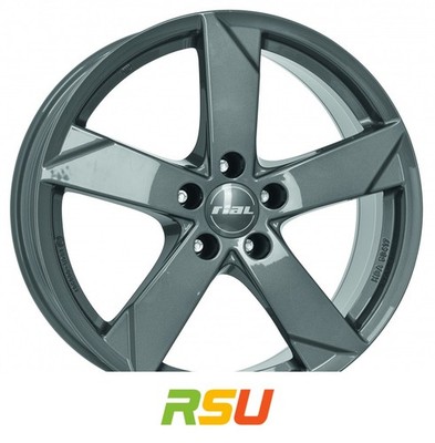 Rial Kodiak graphit 6x15'' ET43 LK5 112 ML 57.1 Alufelgen 15 Zoll