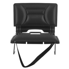 Folding Stadium Seat Bleacher Chair Padded Cushion Back Support Cup Holder
