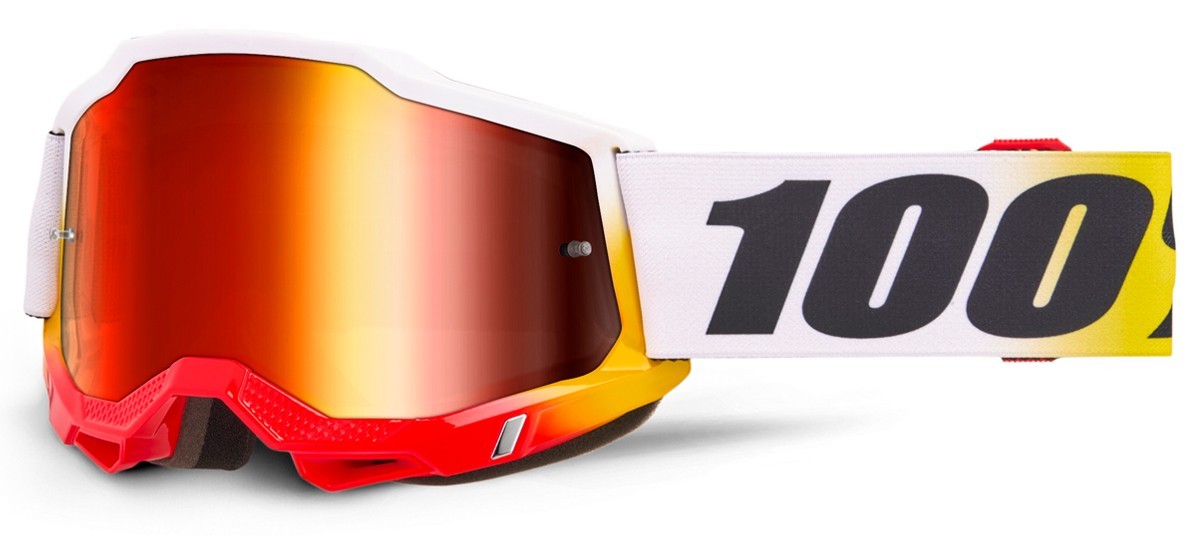 Masque cross 100% Accuri 2 Torken avec lentille iridium miroir et monture premium