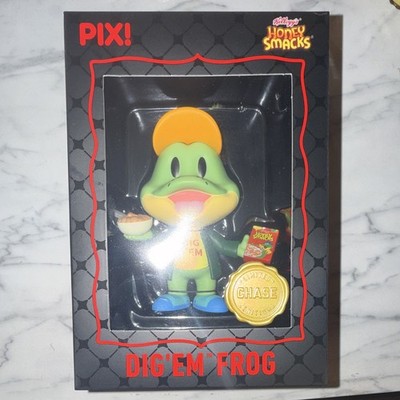 thrilljoy PIX! Dig 'Em Frog Kellogg's Honey Smacks (CHASEE EDITION) Vinyl Figure