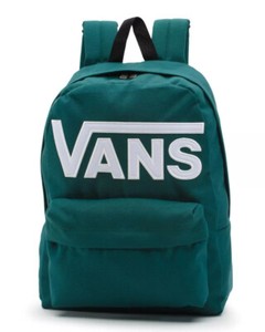 vans green backpack