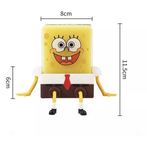SPONGEBOB SPENDER SCHWAMMHALTER SPONGEBOB SPÜLE GESCHIRR ABTROPFER - Bild 4 von 4