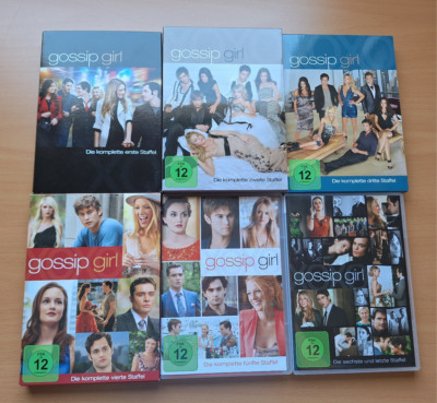 Gossip Girl Staffel 1 bis 6 komplette Serie auf DVD (30 DVD) sehr guter Zustand