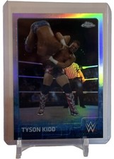 Tyson Kidd 2015 Topps Chrome WWE Refractor Card #73 W/Top Loader 🔥