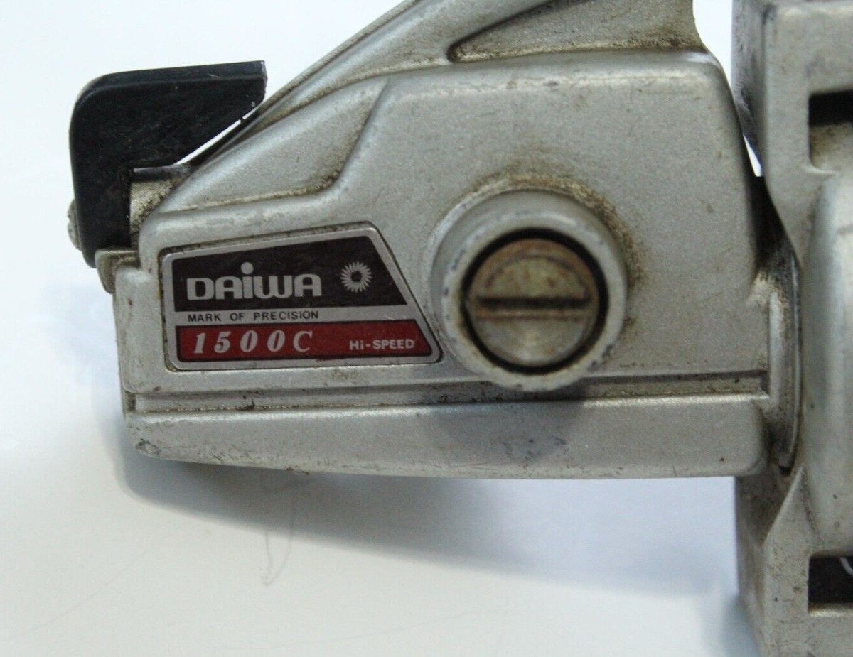 DAIWA Japan 1500C Hi-Speed Freshwater Spinning Reel Vintage
