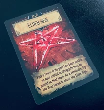 Reign of Cthulhu | Elder Sign, Player Relic Card | Extra/Replacement Game Piece