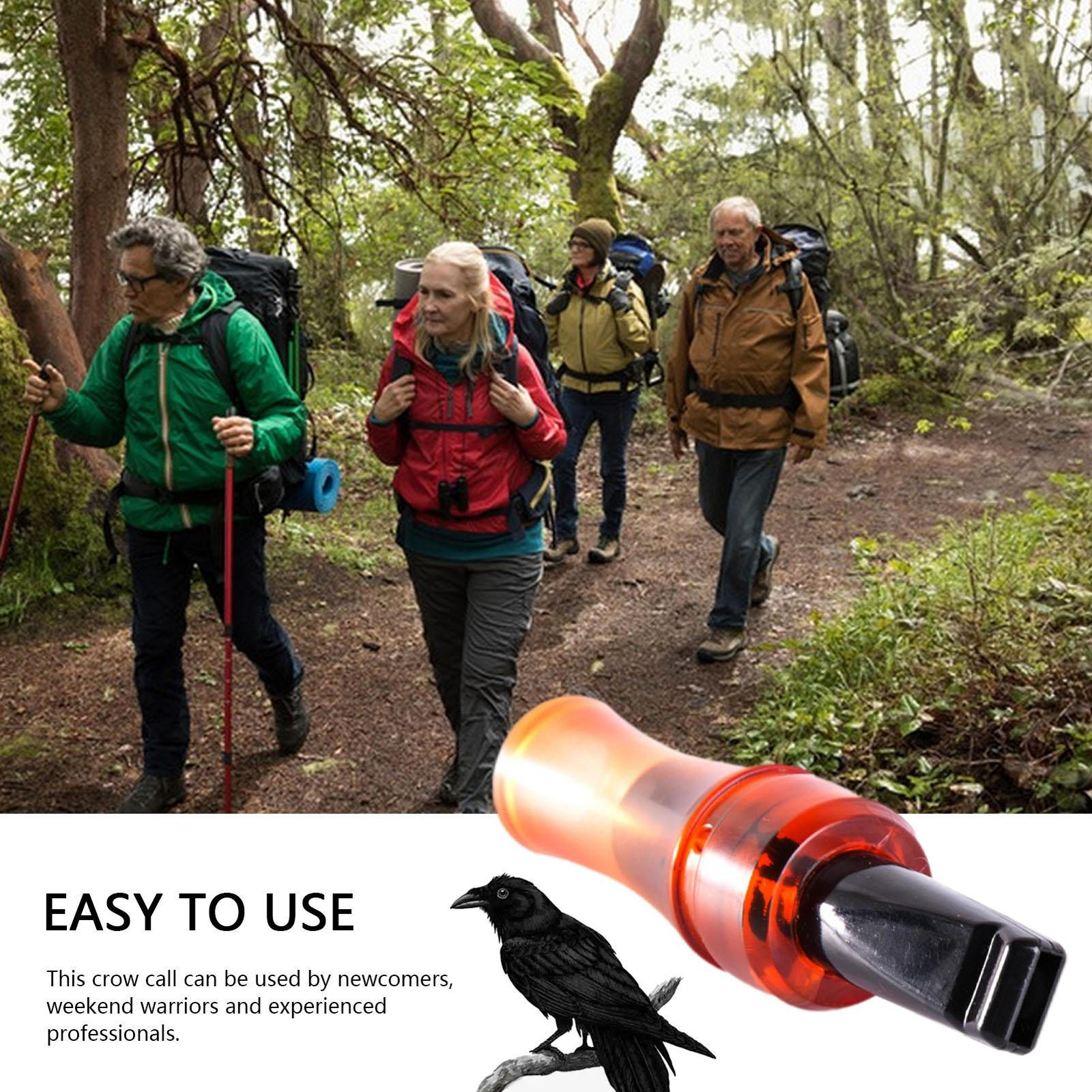 Crow Call Decoy Caller Hunting Gear Loud Game Diccionario Malecu