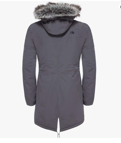 The North Face Womens Zaneck Parka Rabbit Grey UK M RRP £260 LN046 FF 04 - Picture 9 of 12