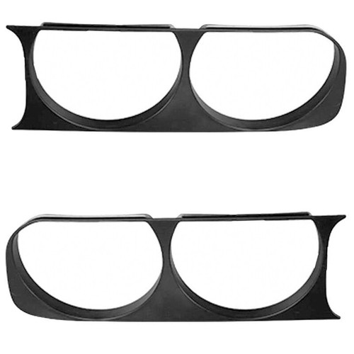 Headlight Bezel For 2008-2014 Dodge Challenger Set of 2 Left and Right Side USA - Bild 1 von 6