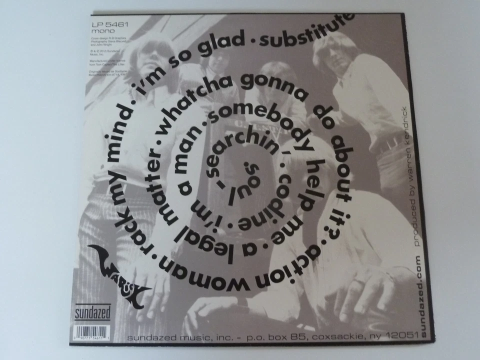 THE LITTER - DISTORTIONS LP SUNDAZED RE 2013 US MONO PRESS 1967 US GARAGE PSYCH - Photo 3/4