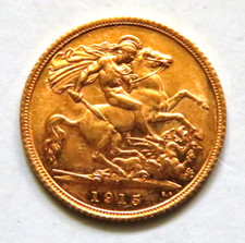 Australia.. 1915 Sydney - Half Sovereign.. Much Lustre.. EF/gEF