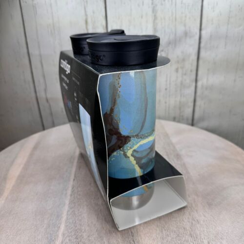 Contigo Snapseal 20 Oz Travel Mug Set Hot Cold Cups Leak Proof Blue New - Picture 7 of 12