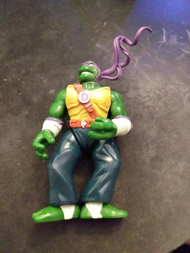 Vintage 1997 Mirage Studios Playmates TMNT Kowabunga Cruisin' donatello Figure