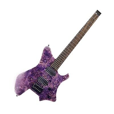 EART Headless Electric Guitar GW2 fixed Bridge for 6 String EART Headless Electric Guitar GW2 fixed Bridge for 6 String