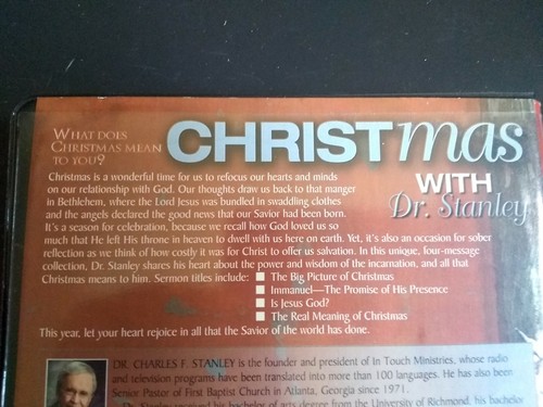 Christmas with Dr. Stanley 4-Sermon Set CDs - Foto 3 di 8