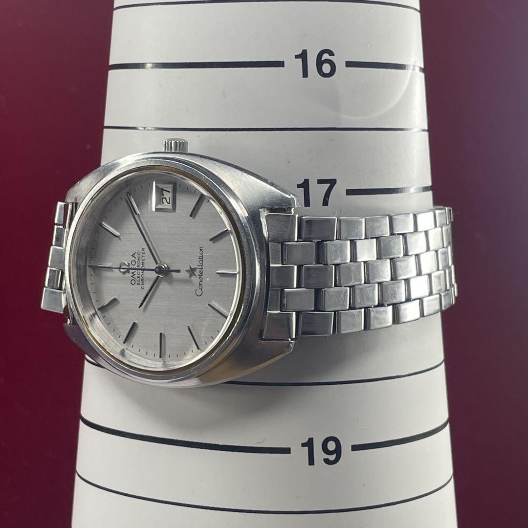 Omega Constellation Vintage OH Chronometer Silver Round Omega Constellation Vintage OH Chronometer Silver Round