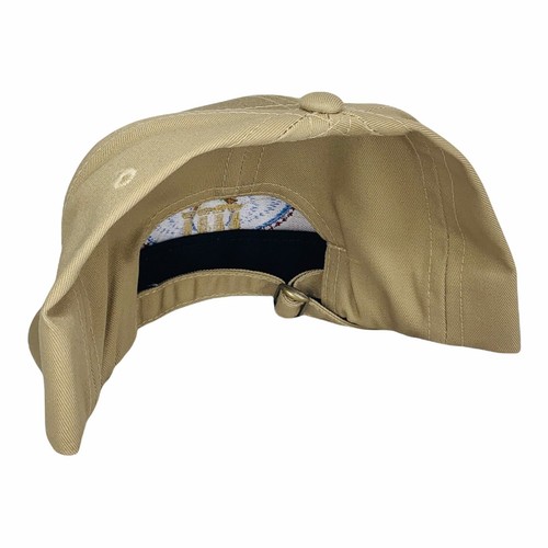 Reagan Library Air Force One Hat Ball Cap Khaki Baseball Hat Made in USA NOS - Picture 2 of 3