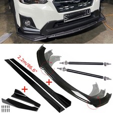 Front Rear Bumper Lip Spoilerbody Kit Splitter Side Skirt For 13-2022 Subaru Xv