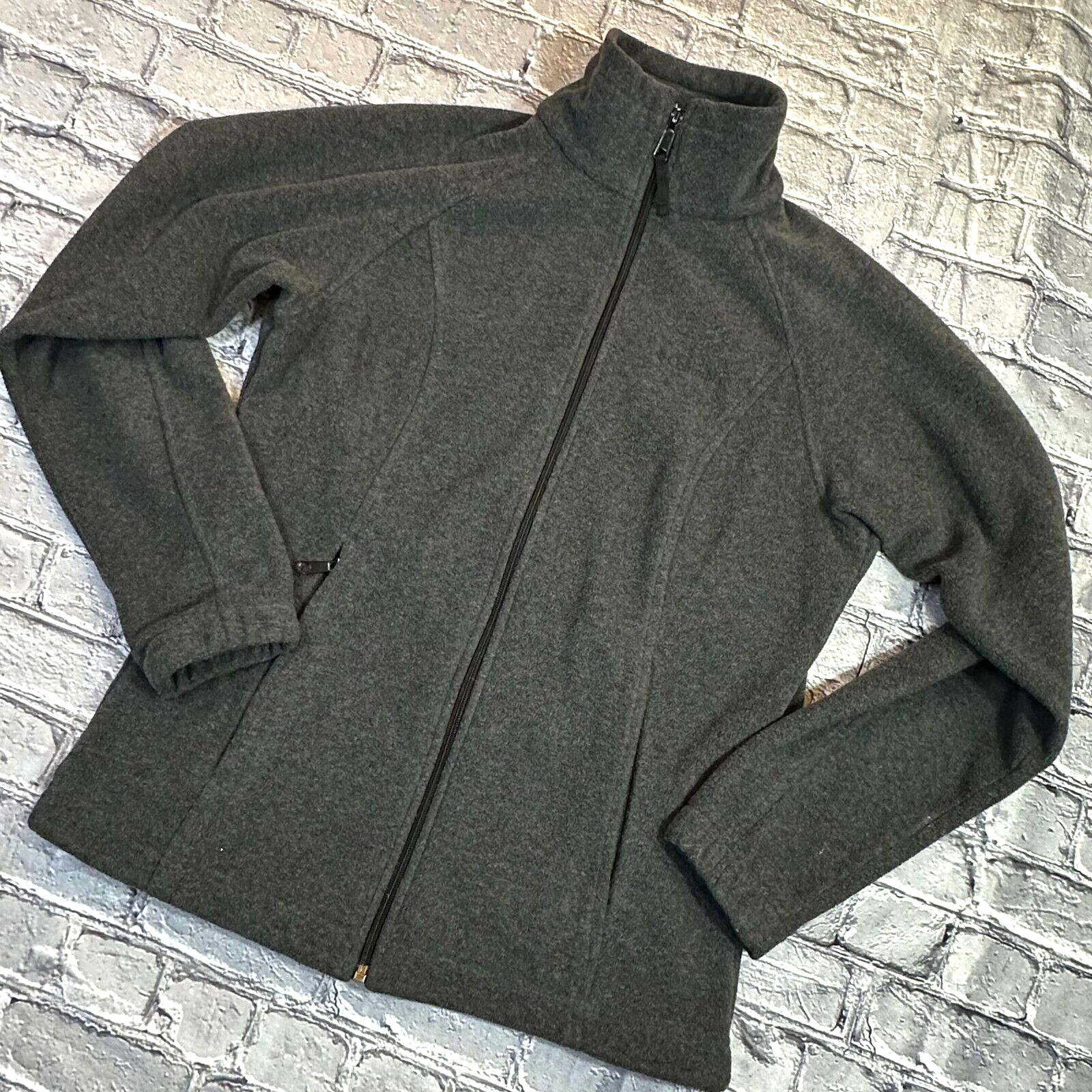 Columbia Fleece Basic Jacket Full Zip Form Fit Ci… - image 2