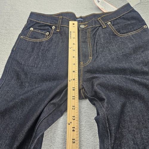 Jordache Jeans Women’s 14 (32x32) Blue Denim Bootcut Dark Wash Stretch NWT - Picture 5 of 13