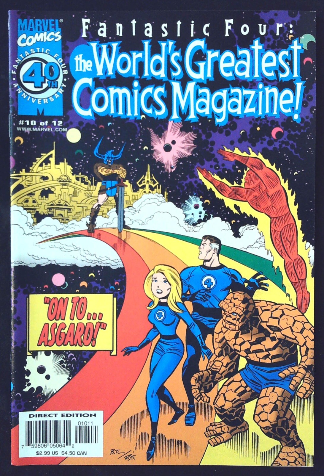 FANTASTIC FOUR: THE WORLD'S GREATEST COMICS MAGAZINE! #10 - Back Issue