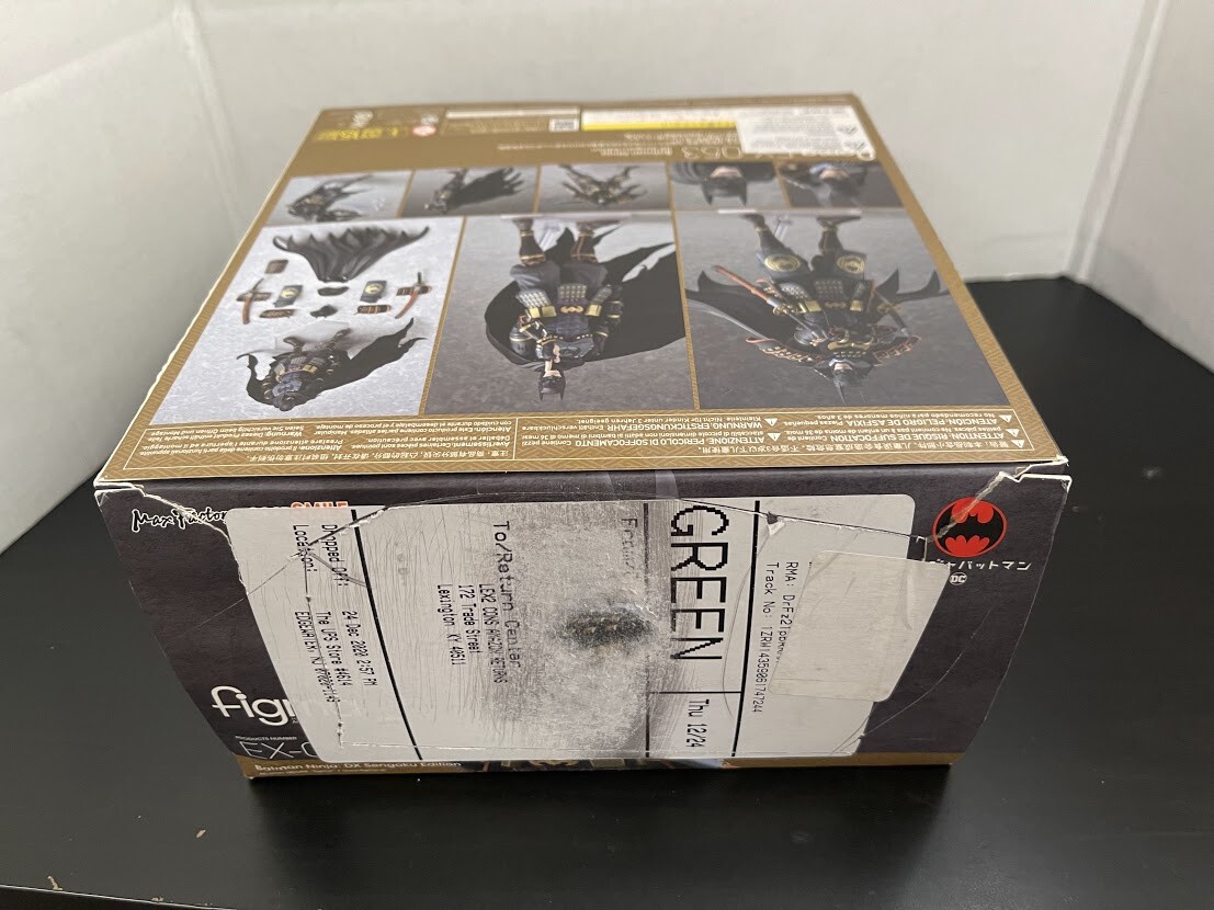 BOX OPENED* DC Comics: Batman Ninja DX Sengoku Edition Figma