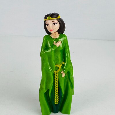 Disney Princess Elinor Character Figure Green Dress Crown Figure Toy Kids |  eBay