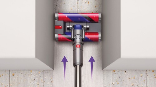 Dyson Omni-glide™ (Purple/Nickel) Stick Vacuum - Picture 2 of 8